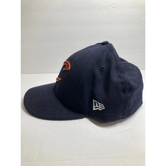Cleveland Cavaliers Cap Hat Adult 7 1/2 Blue Wool Fitted NBA Basketball Cavs - Picture 5 of 16